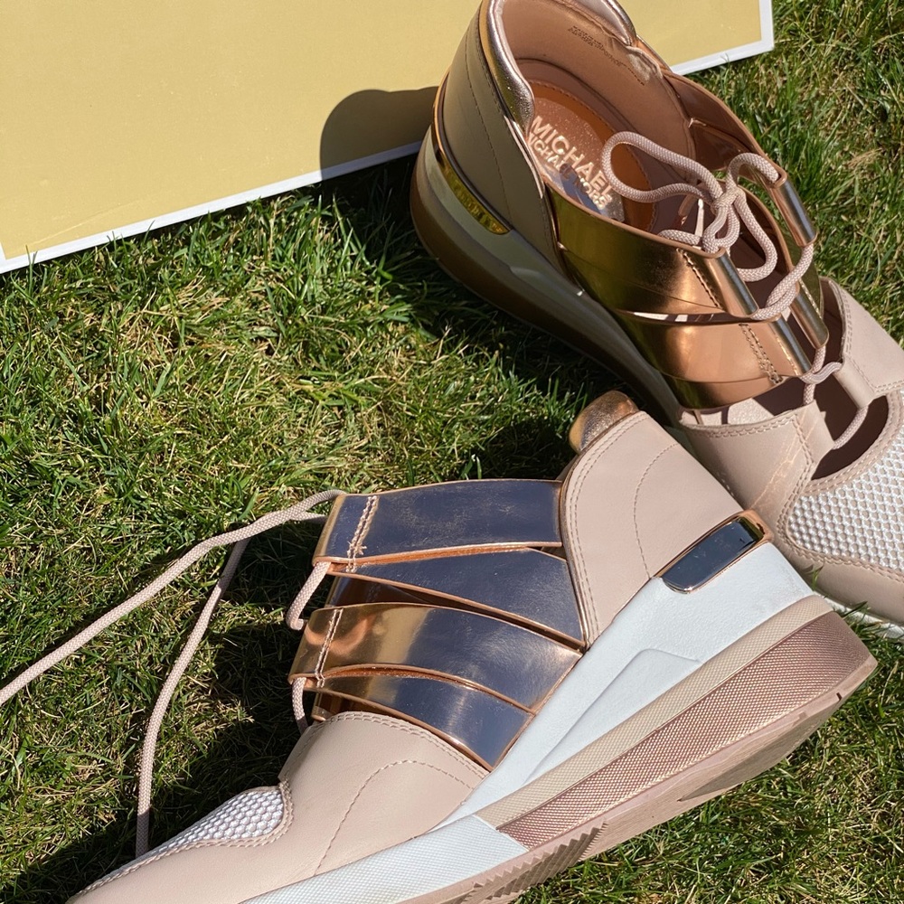 Michael Kors Olympia Trainer Leather - Picture 4 of 6